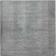Kusový koberec Messina šedá štvorec, 60x60, šedá, obývacia izba, Vopi