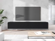 TV skrinka Dlana 180 MDF (čierny grafit + rybia kosť čierna) . Vlastná spoľahlivá doprava až k Vám domov. 1106207