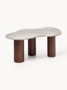 Mramorový konferenčný stolík v organickom tvare Naruto