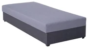 Čalúnená váľanda s úložným priestorom JACOB XL nosnosť 130 kg 90x200 cm šedá PO0065