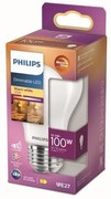 Philips 8719514324114 LED žiarovka E27 10,5W/100W 1521lm 2200-2700K A60 WarmGlow Dimmable