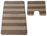 Sada kúpeľňových koberčekov Montana Said XL Fungi Grey