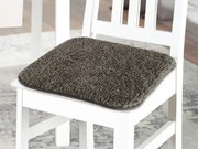 Podsedák na stoličky Rabbit Teddy 38x38 cm, antracitový%