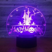 3Dmix 3D-MTV090 - Motív pre 3D LED nočnú lampu - Halloween