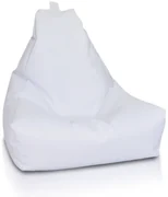 Kreslo Keiko M Polyester – moderné a pohodlné kreslo na čítanie, relax aj hranie Farba: NC3  -  biely