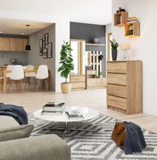 Komoda Kadir TYP2 (dub sonoma ). Akcia -19%. Vlastná spoľahlivá doprava až k Vám domov. 1068657
