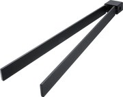 Nimco Držiak na uteráky otočný, 38 cm. KIBO čierna - Ki-14096-90