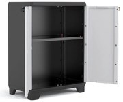 Plastová skriňa LINEAR, 1 polica, 90x68x39 cm