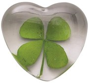 räder Sklenená dekorácia Heart with Clover