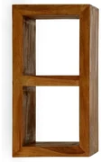 Knižnica Tara 50x95x35 indický masív palisander Only stain
