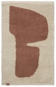 Ferm Living Bavlnená kúpeľňová predložka Parchment 50 x 70 cm