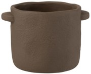 Dekoračný cementový hrniec Gustave Taupe L - 24*20*17 cm