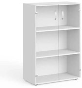 Stredná skriňa Manager 79,9 x 42,2 x 119,5 cm, biela