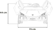 Elektrické autíčko Lamborghini Revuelto XL STRONG biele