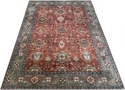 TA Koberec Y-186 FLANNEL PRINTED Sivý (flanelový) Obdĺžnikový Rozmer: 80x150 cm