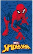 Detský uterák Spiderman - motív Pavúčí muž - 100% bavlna - 30 x 50 cm