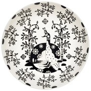 Hlboký tanier Taika deco 22cm, čierny