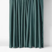 Goldea zatemňovací záves blackout so saténovým leskom - petrolejový 270x180 cm