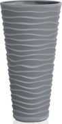 Plastový kvetináč DPSA300 29,6 cm - sivý kameň