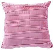 Obliečka na vankúšik ELLA ružová 45 x 45 cm