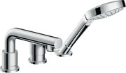 Hansgrohe Talis S, trojotvorová vaňová batéria, chrómová, HAN-72416000