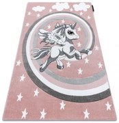 Koberec PETIT PONY KONÍK ružový