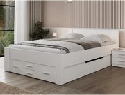 Postel Iwetta 140x200 cm, biela%