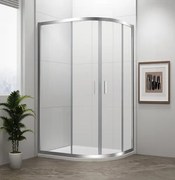 Polysan Easy sprchový kút asymetrický 90x80 cm EL2815