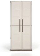 Plastová dielenská skriňa na náradie S Line, upratovacia, 700 x 390 x 1650 mm