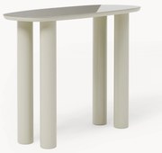 Konzolový stolík so sklenenou doskou Beni