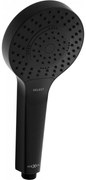 Mexen príslušenstvo - hlavica ručnej sprchy Oval R-05, 3-funkcie, čierna, 79505-70