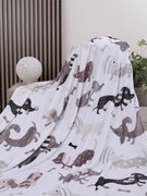 Deka mikroplyš 150 × 200 cm – Psíci