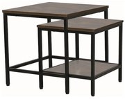 Konferenčný stolík Domino II, tmavo hnedá