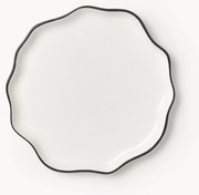 Porcelánový servírovací tanier's vlnitým okrajom Bia