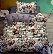 Obliečky Dvojstranné Ružičky Bavlna 70x90 140x200 cm