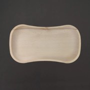 AMADEA Drevený servírovací podnos, masívne drevo, 30 cm