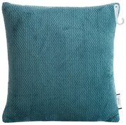 DEKORAČNÁ OBLIEČKA NA VANKÚŠ RICKY1 40X40 CM TYRKYSOVÁ