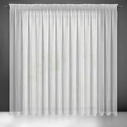 ZÁCLONA NA PÁSKE LOARA 300X270 CM BIELA