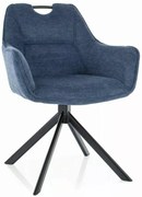 Stolička Remo Brego tmavomodrá