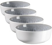 Mäser Súprava misiek Lunaria Grey 15,5 cm, 4 ks, 15,5 cm