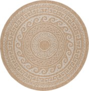 Kusový koberec Comilla 887 Beige kruh, 120x120 (priemer) kruh, béžová, chodba / predsieň, Ayyildiz