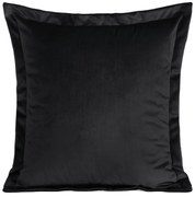 DEKORAČNÁ OBLIEČKA NA VANKÚŠ RIA45X45 CM ČIERNA