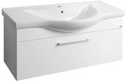 Aqualine Aqualine, AKIRA umyvadlová skrinka 96x42x34cm, biela, AK210