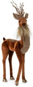 DEKORAČNÁ FIGÚRKA DEER 19X45 CM HNEDÁ