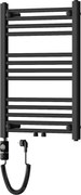 Mexen Mars, elektrické vykurovacie teleso 700 x 500 mm, 300 W, čierna, W110-0700-500-2300-70
