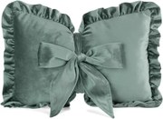 Dekoračný vankúš BOW 2 mätový
