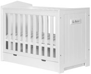 Detská postieľka MARSYLIA 120x60 biela