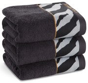 BAVLNENÝ UTERÁK EVA MINGE22 50X90 CM ČIERNA