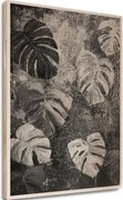 Obraz na dreve - Botanický dotyk