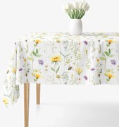 Goldea hranatý teflónový obrus - lúčny svet 80 x 80 cm